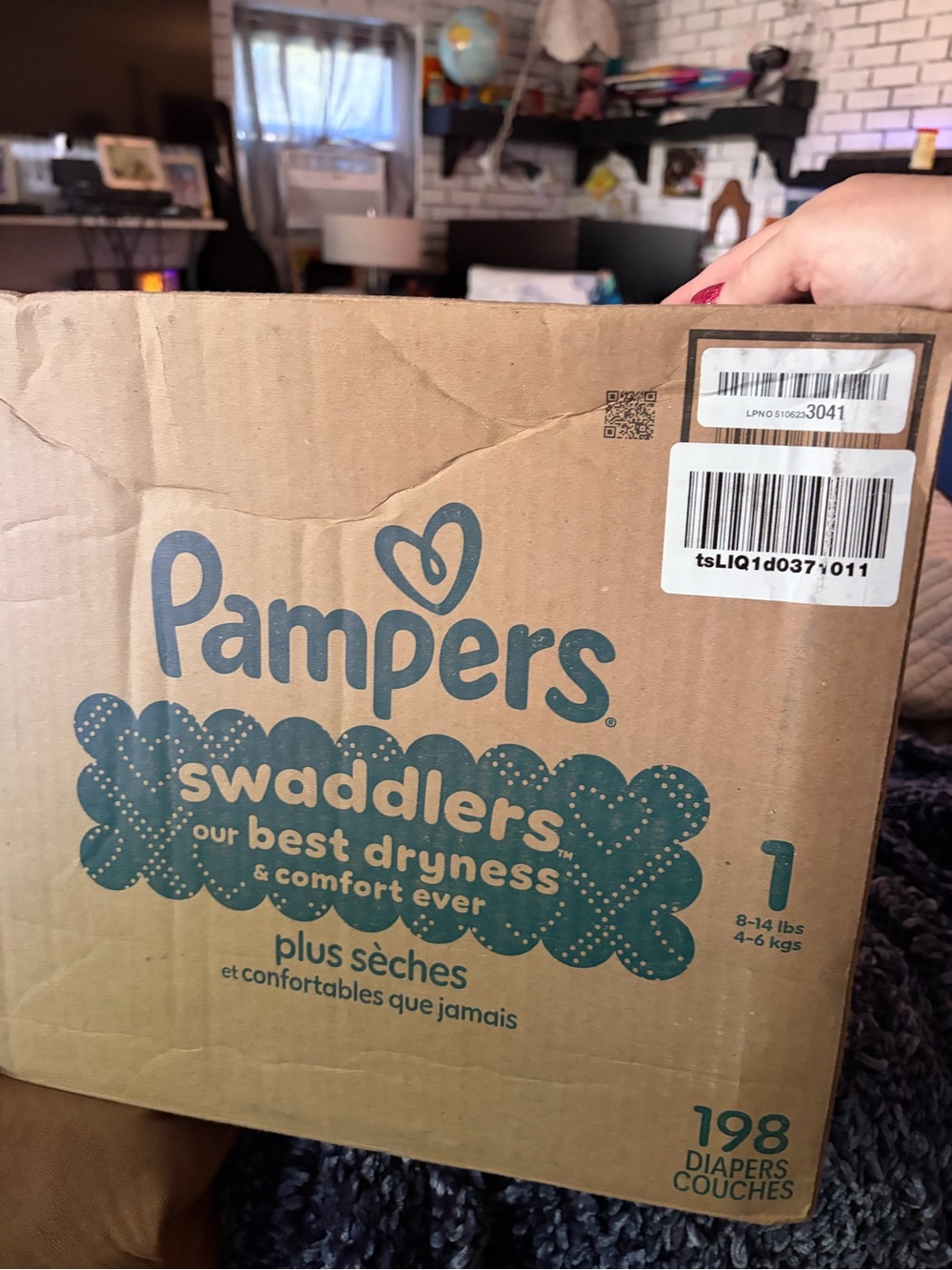 Pampers Swaddlers Diaper Pack - White/Tan